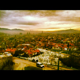 La panorama di Sarajevo